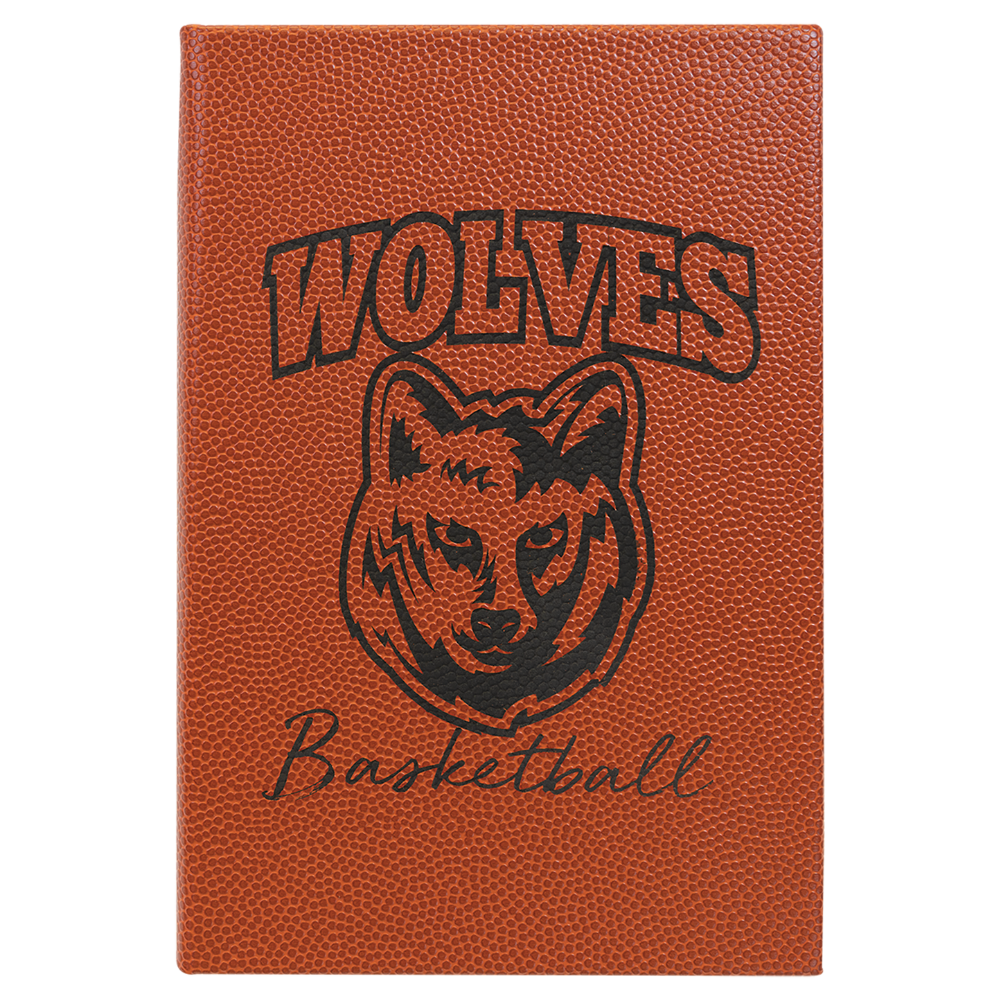 5.25" x 8.25" Basketball Leatherette Journal – item GFT933