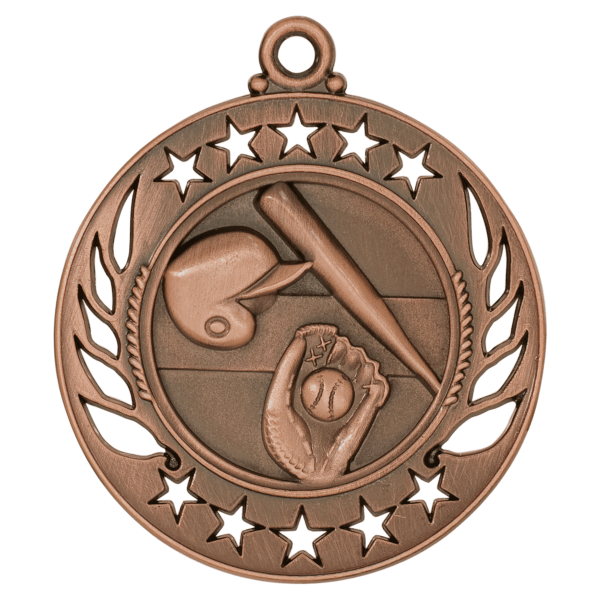 2.25" Baseball Galaxy Medal – item GM101 image 3