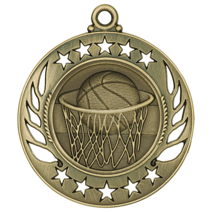 2.25" Basketball Galaxy Medal – item GM102