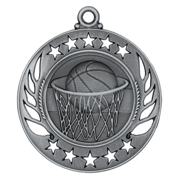2.25" Basketball Galaxy Medal – item GM102 image 2