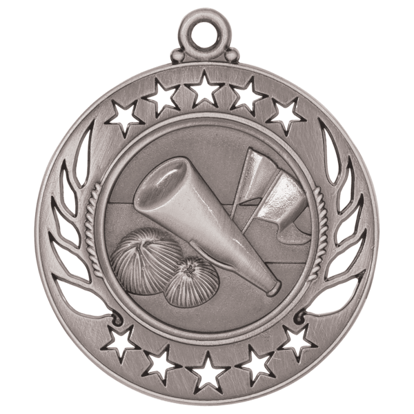 2.25" Cheerleading Galaxy Medal – item GM103 image 2