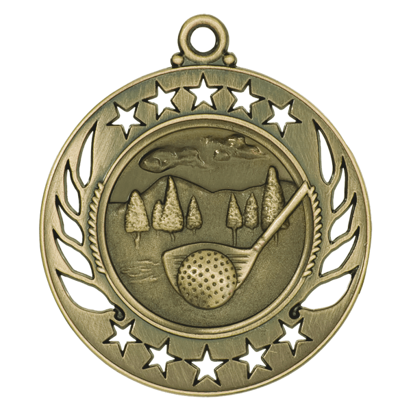 2.25" Golf Galaxy Medal – item GM105