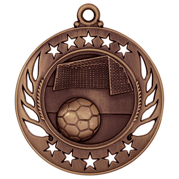2.25" Soccer Galaxy Medal – item GM109 image 3