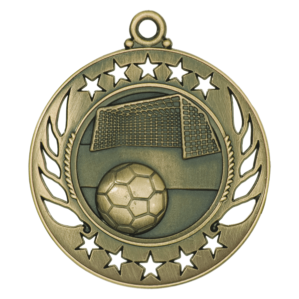 2.25" Soccer Galaxy Medal – item GM109