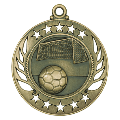 2.25" Soccer Galaxy Medal – item GM109