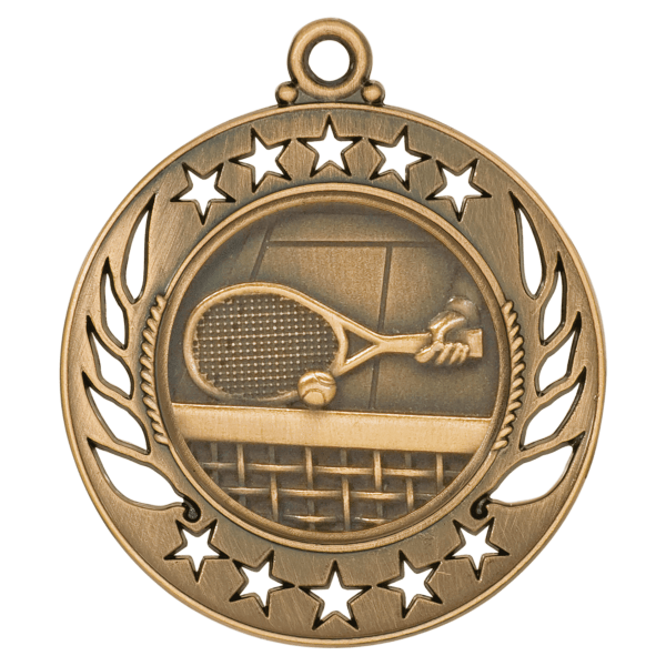 2.25" Tennis Galaxy Medal – item GM116 image 3