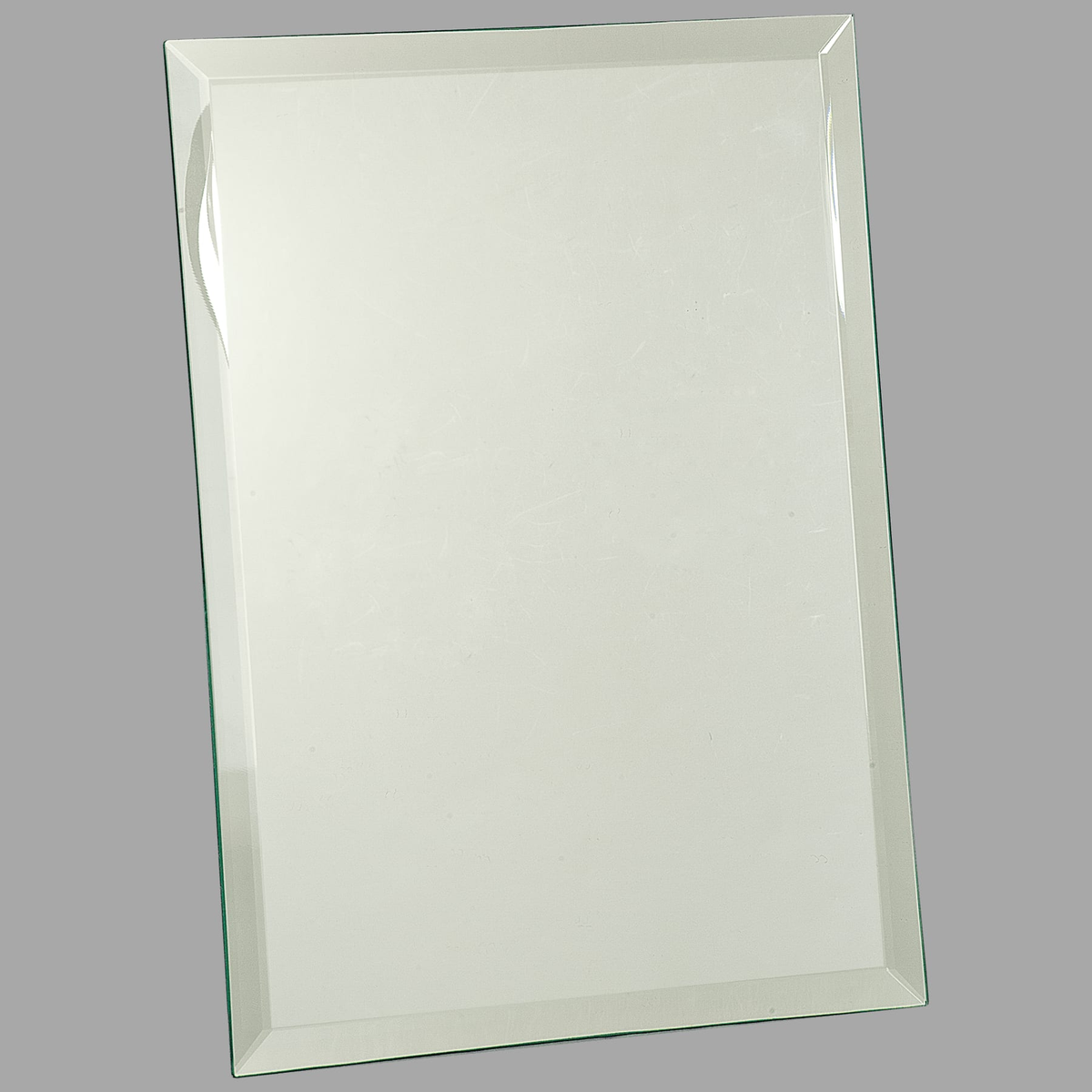 9" x 12" Clear Glass Mirror Plaque — GMR912C
