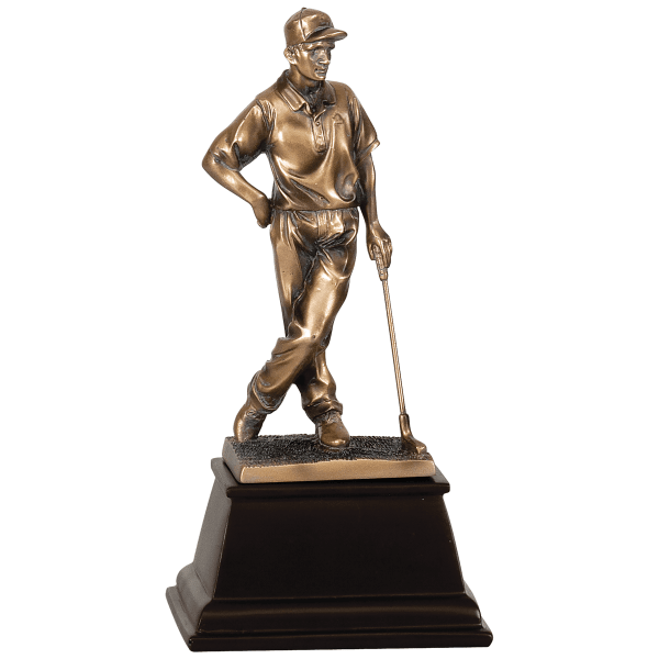 9" Male Brnz Glf Award – item GSN01