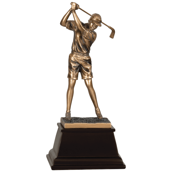 9.5" Fml Brnz Glf Award – item GSN14