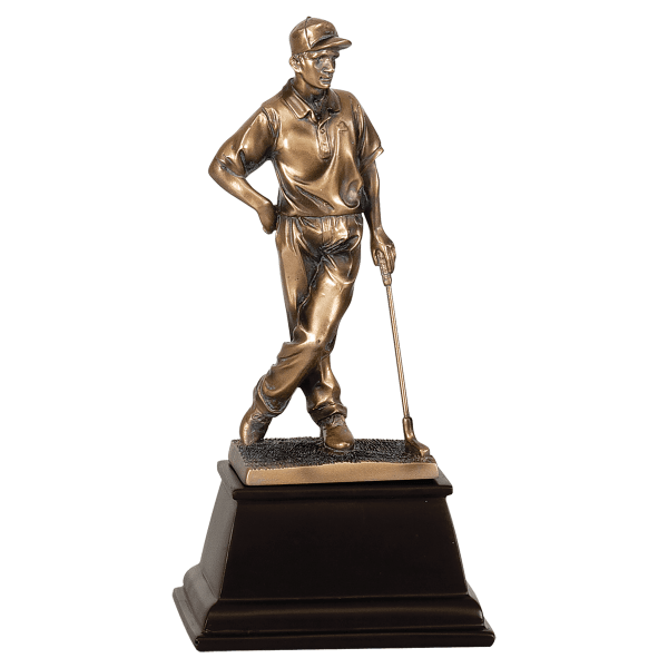 13" Male Brnz Glf Award – item GSN21