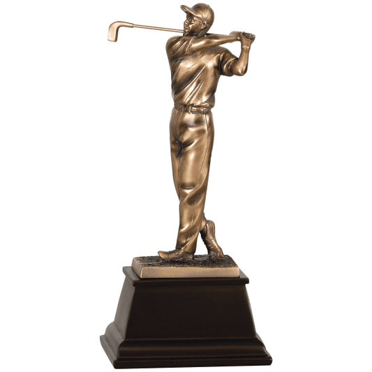 13" Male Brnz Glf Award – item GSN22