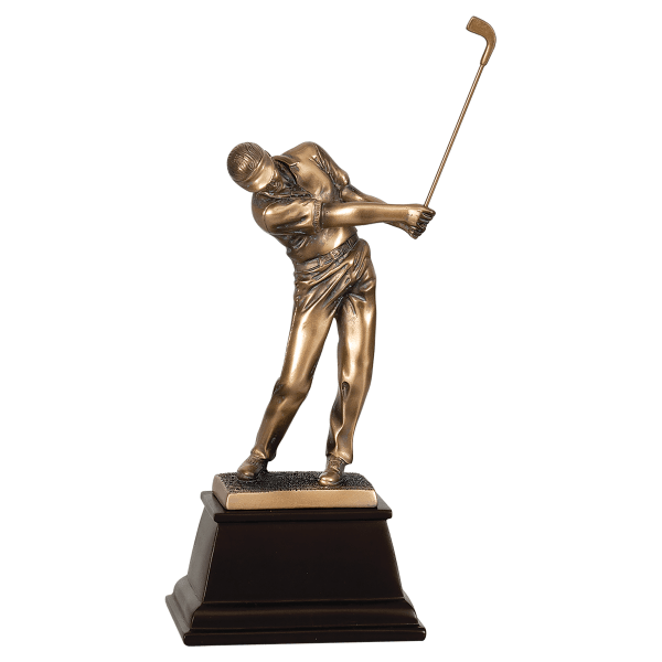 15" Male Brnz Glf Award – item GSN23