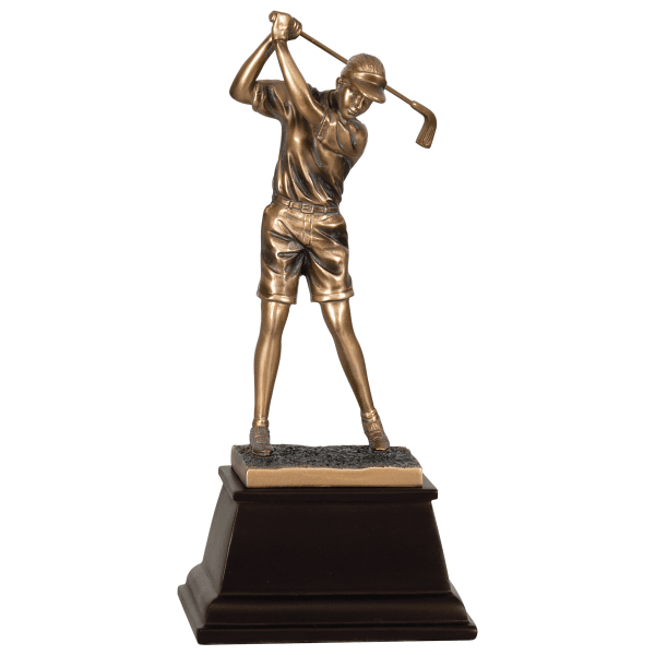 13.25" Female Brnz Glf Award – item GSN34