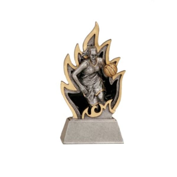 5.5" Female-Basketball Ignite Resin Award – item GT13