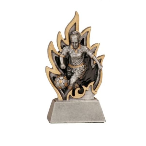 5.5" Female-Soccer Ignite Resin Award – item GT21