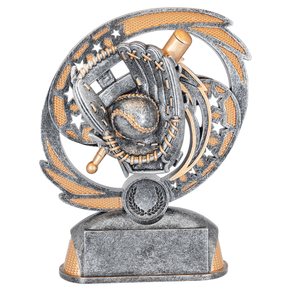 6.5" Baseball/Softball Hurricane Resin Award – item HC301