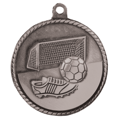 2" Soccer Hi Relief Medal – item HR745 image 2