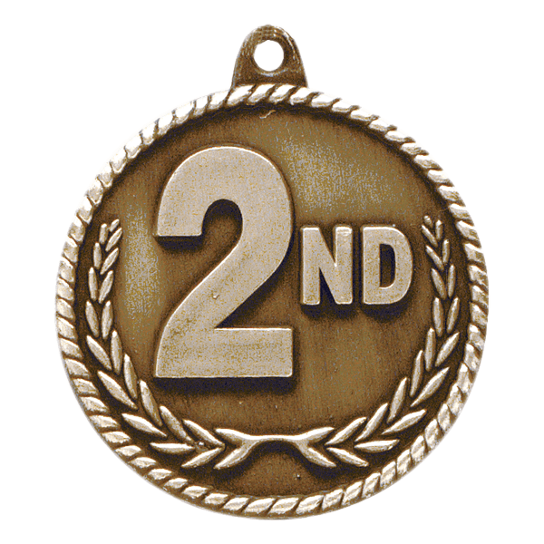 2" Placement Hi Relief Medal – item HR802