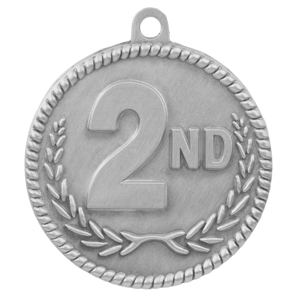 2" Placement Hi Relief Medal – item HR802 image 2