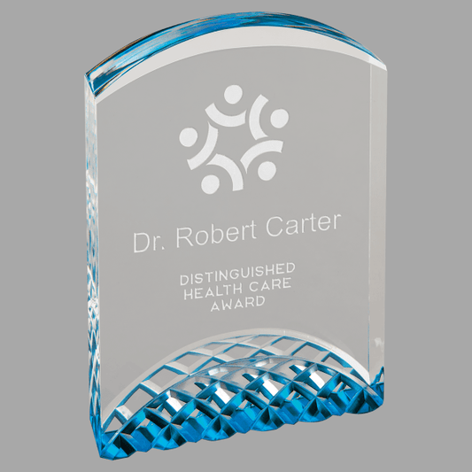 3.5" X 5 Horizon Acrylic Award – item HRN1BU