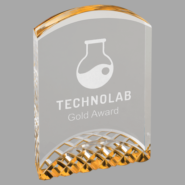 3.5" X 5 Horizon Acrylic Award – item HRN1G image 2