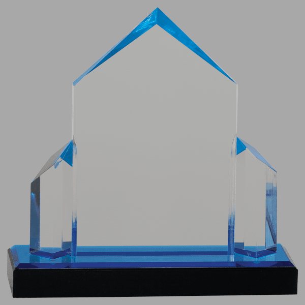 7" X 7" Jwl Post Impress Acrylic Award – item IMP135BU