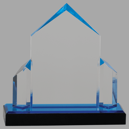 7" X 7" Jwl Post Impress Acrylic Award – item IMP135BU