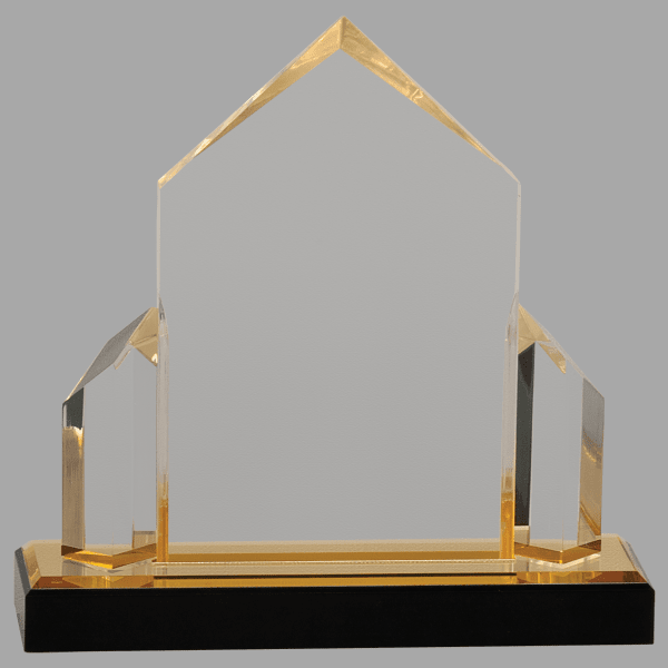 7" X 7" Jwl Post Impress Acrylic Award – item IMP135G image 2
