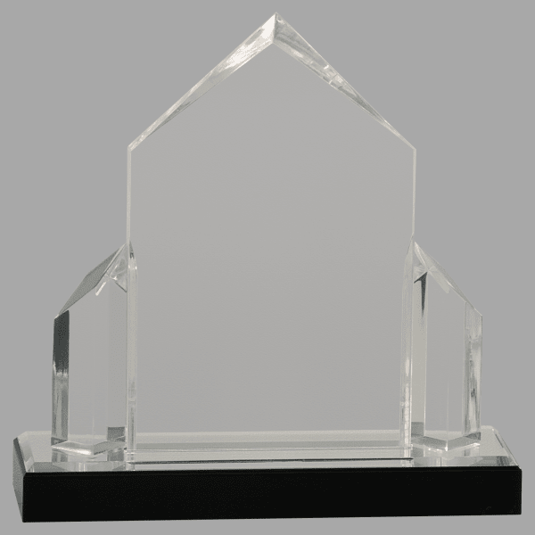 7" X 7" Silver Jwl Post Impress Acrylic Award – item IMP135S