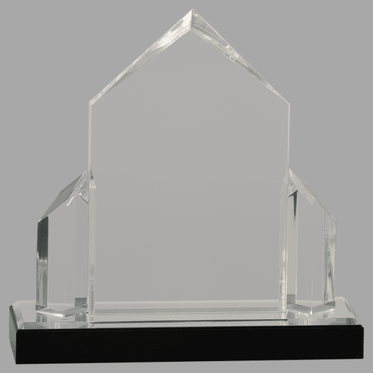 7" X 7" Silver Jwl Post Impress Acrylic Award – item IMP135S