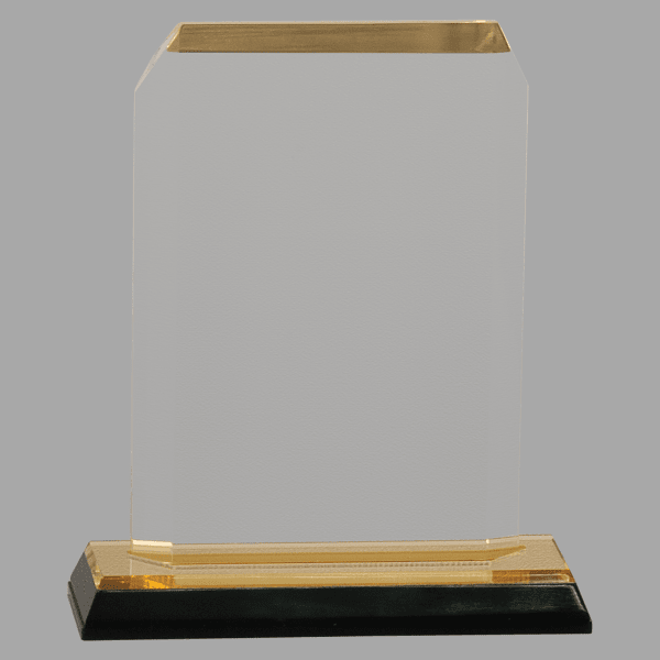 5.5" Clip Corner Imprs Acrylic Award – item IMP145G image 2