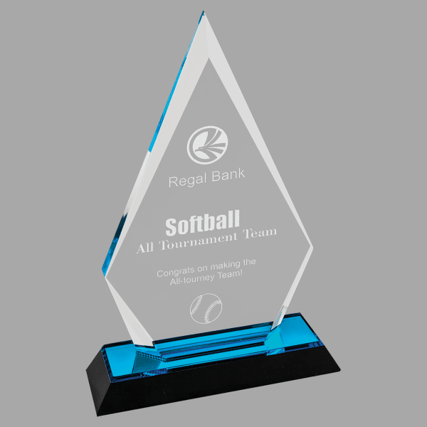 5" X 8 Arrw Point Impress Acrylic Award – item IMP161BU