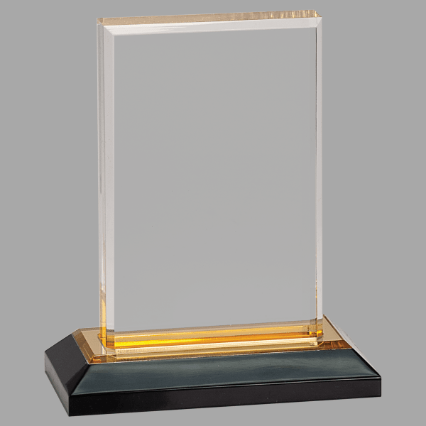 5" X 6 Beveled Imprs Acrylic Award – item IMP201G image 2