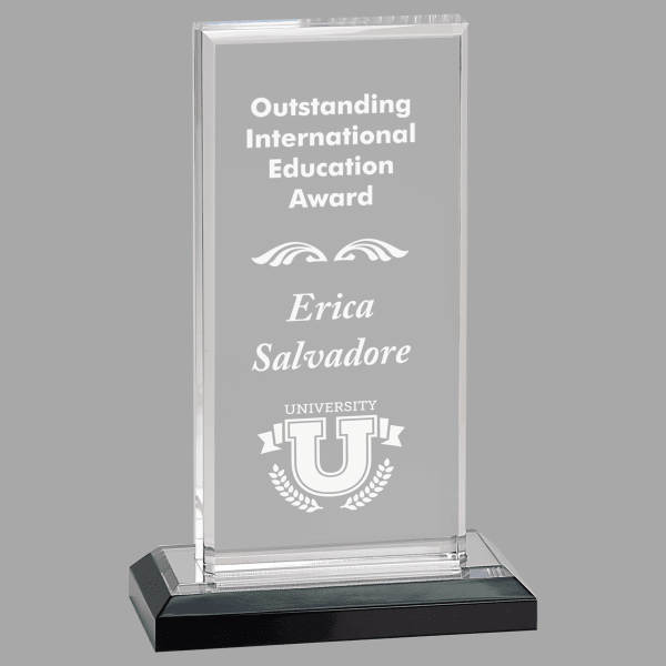5" X 8 Beveled Imprs Acrylic Award – item IMP203S image 3
