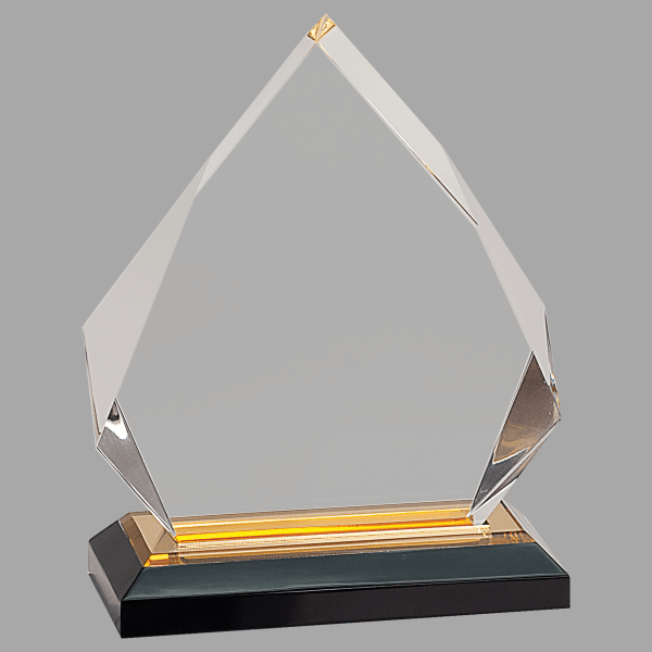 5.25" X 6.75 Diamond Imprss Acrylic Award – item IMP301G image 2