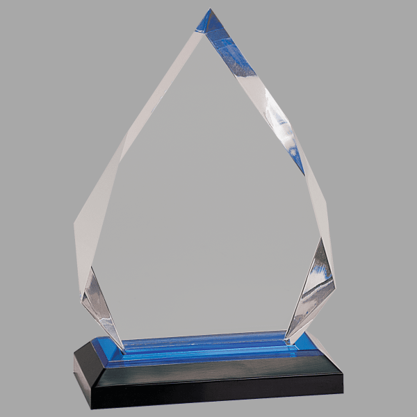 5.25" X 7.75 Diamond Imprss Acrylic Award – item IMP302BU