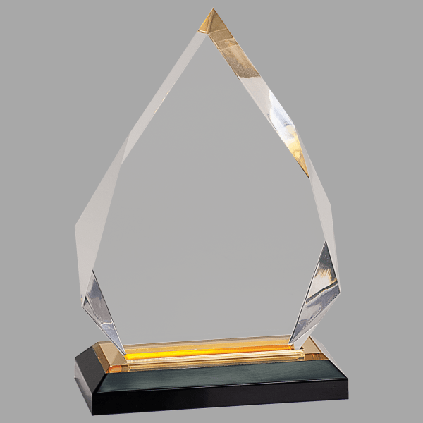 5.25" X 7.75 Diamond Imprss Acrylic Award – item IMP302G image 2