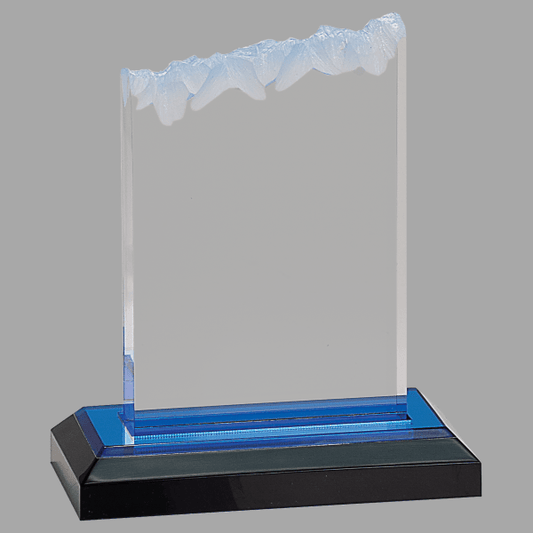 5" X 6 Frosted Imprs Acrylic Award – item IMP401BU