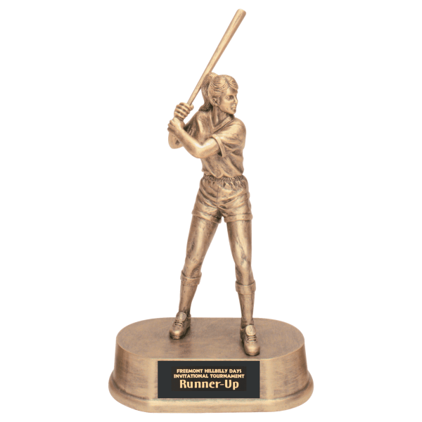 9.25" Female Softball Resin Award – item JDS12