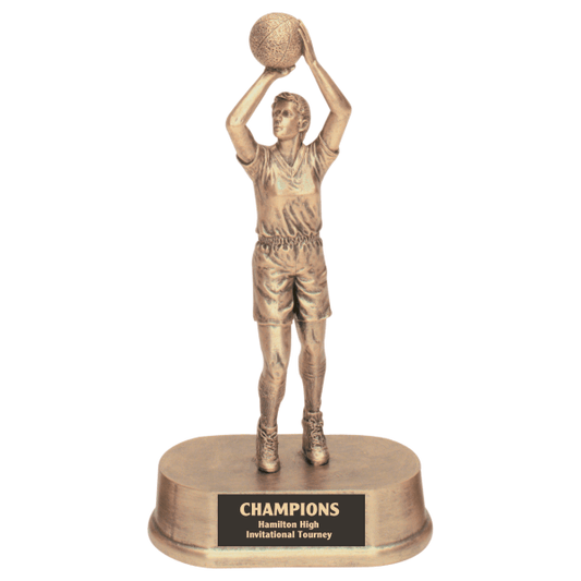 9.25" Female Basketball Resin Award – item JDS16