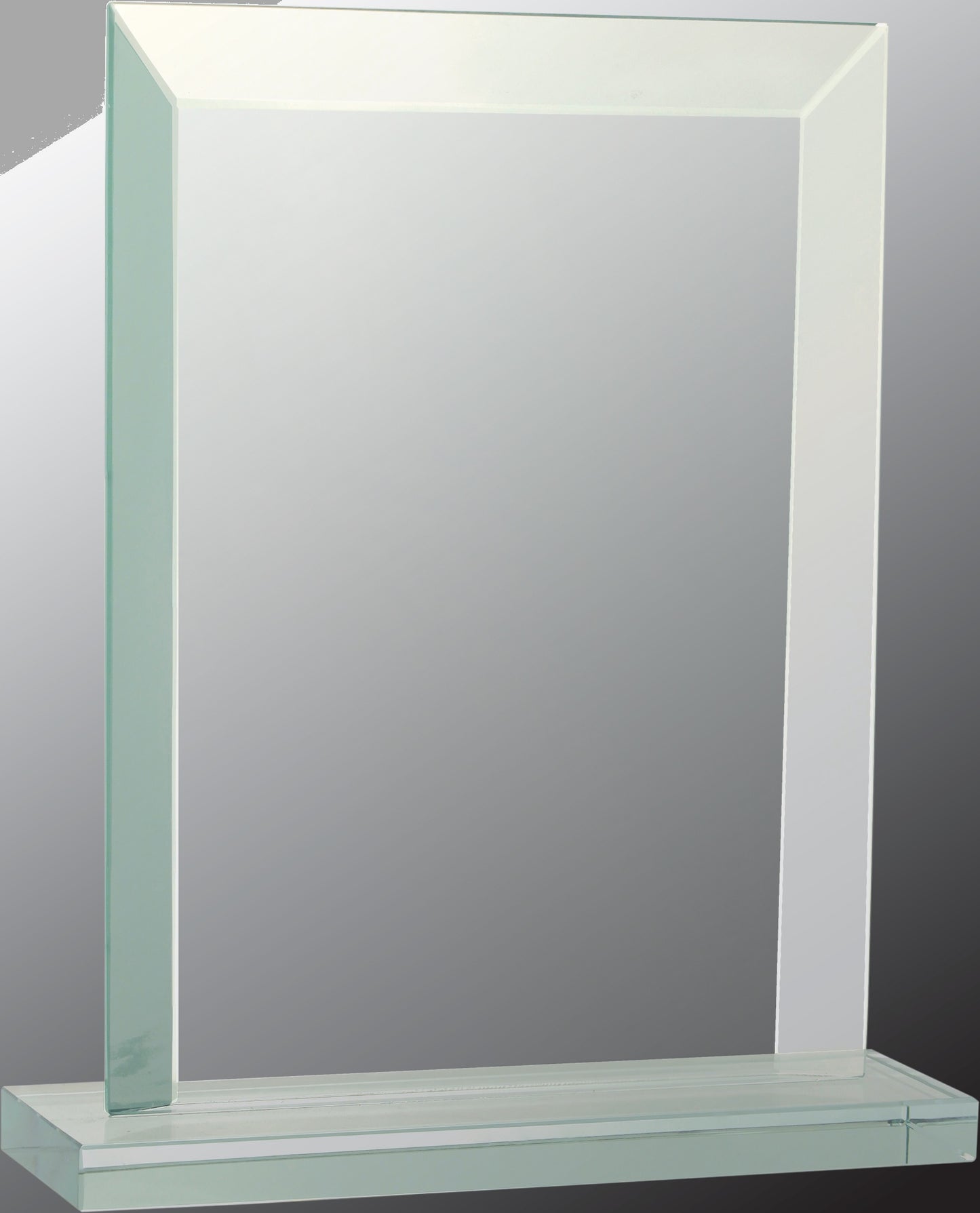 7" Rect. Jade Glass Award – item JGS61 image 2