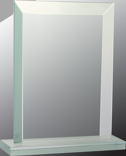 7" Rect. Jade Glass Award – item JGS61 image 2