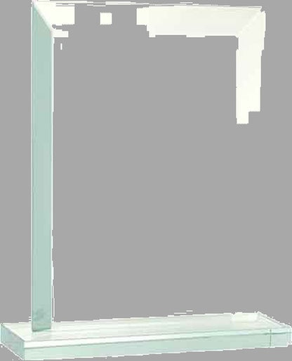 7.75" Rect. Jade Glass Award – item JGS62