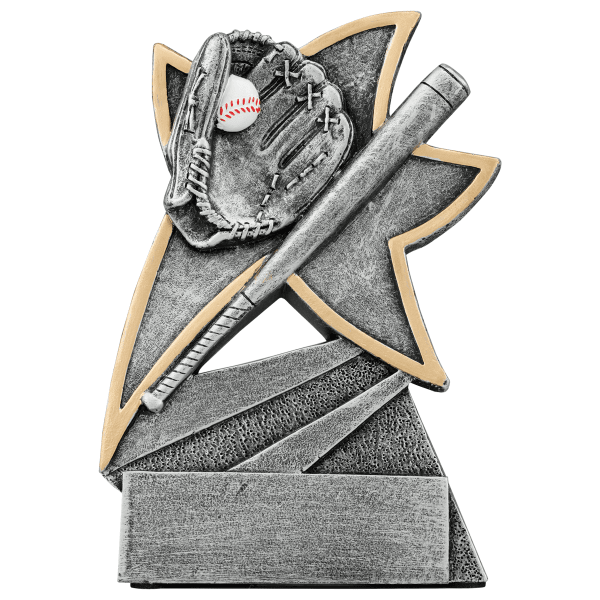 5.5" Baseball Jazz Star Resin Award – item JSR101