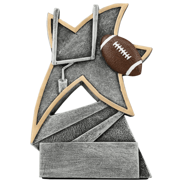 5.5" Football Jazz Star Resin Award – item JSR105