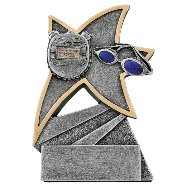 5.5" Swimmng Jazz Star Resin Award – item JSR111