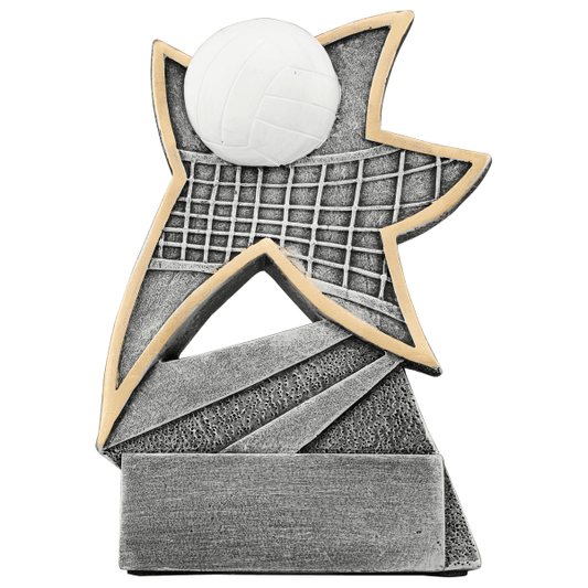 5.5" Volleyball Jazz Star Resin Award – item JSR113