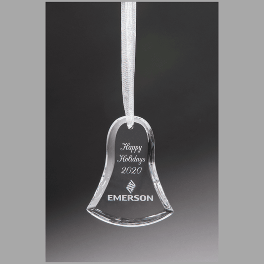 2.75" Crystal Bell Ornament – item K9314