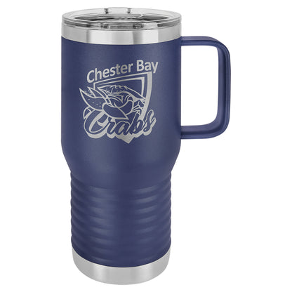 Navy Blue Polar Camel 20 oz. Travel Mug – item LCM211