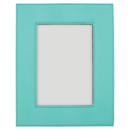 5" x 7" Teal Leatherette Photo Frame – item LLF1157 image 3